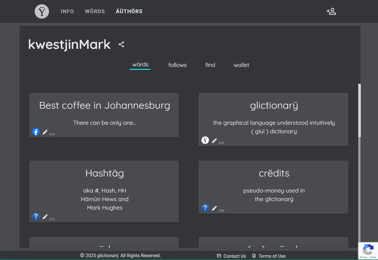 ÄÜTHÖRS page overview